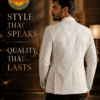 Elegant man in stylish blazer.